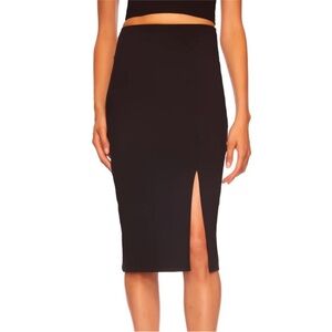 Susana Monaco High Waist Slit Skirt XS